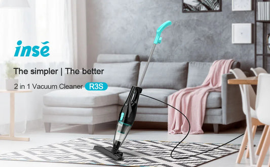 INSE R3S 2 in 1 Bagless Corded Stick-Handheld Vacuum Cleaner