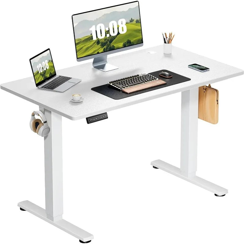 Electric Adjustable Height Home Office Computer Table