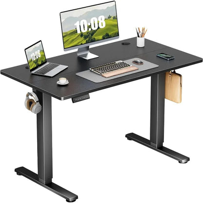 Electric Adjustable Height Home Office Computer Table