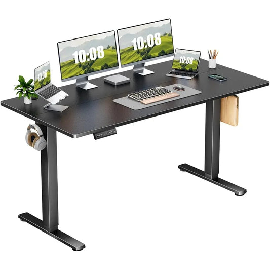 Electric Adjustable Height Home Office Computer Table