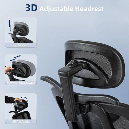 Ergonomic Heavy-Duty Office Chair for Heavy People