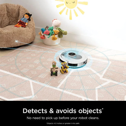 Voice Control Robot Vacuum Self-Empty Home Mapping