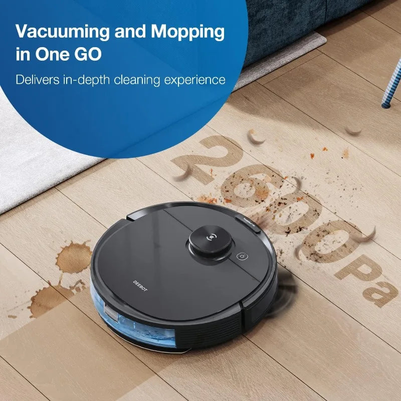 ECOVACS Deebot N8 Pro Robot Vacuum Mop Cleaner