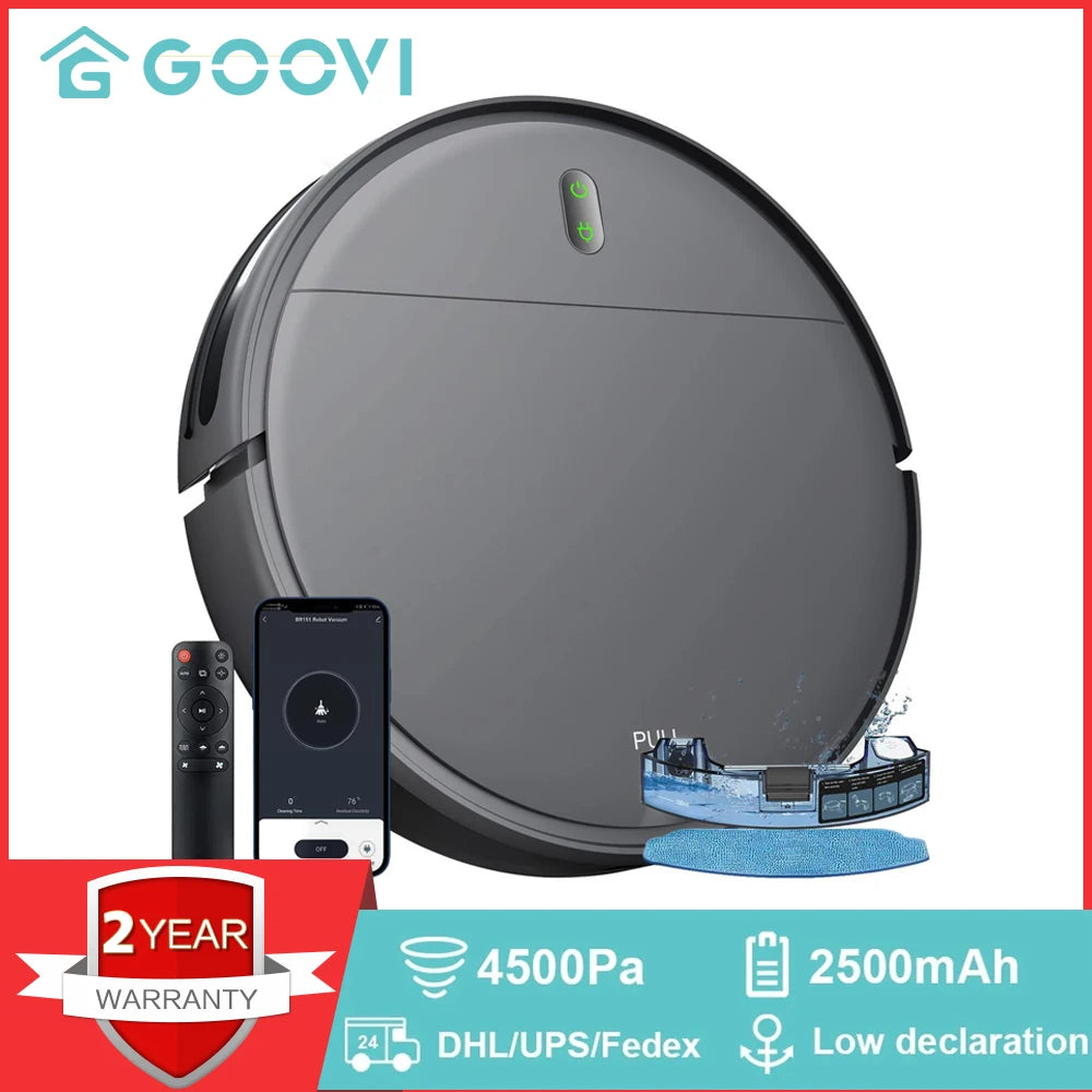 GOOVI BR151 Robot Vacuum Cleaner 3in1 Smart Home