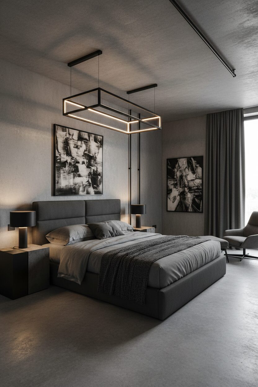 Monochromatic Palettes with Matte Black Accents