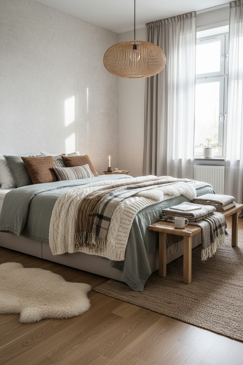 Layer Textural Textiles for Hygge