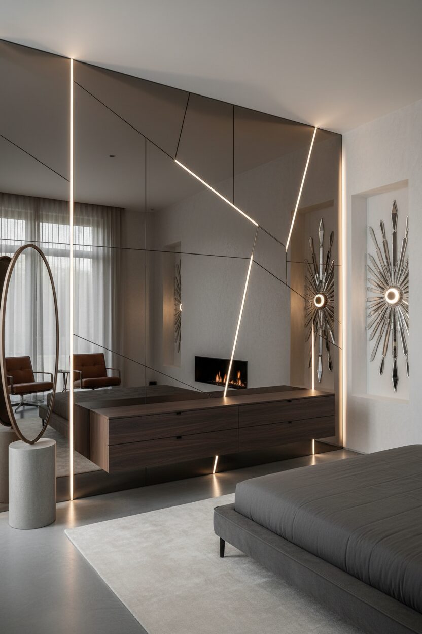 Architectural Statement Mirror Installations