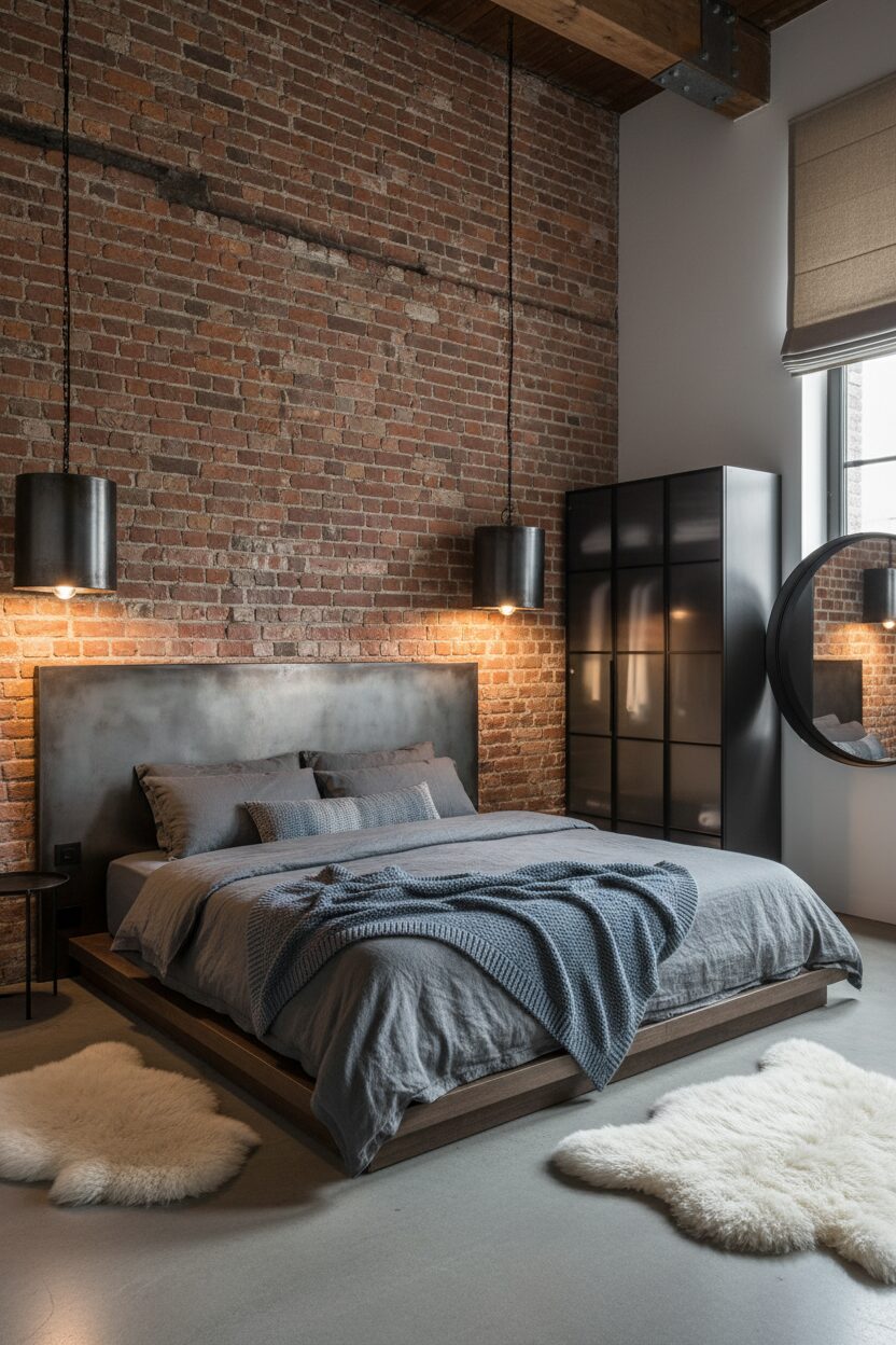 Exposed Brick and Raw Textures