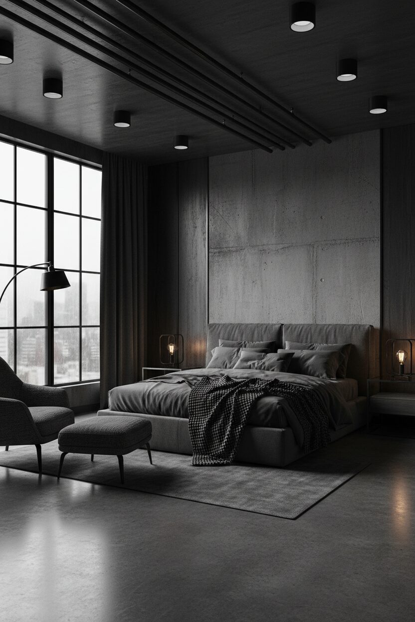 The Monochromatic Charcoal Retreat