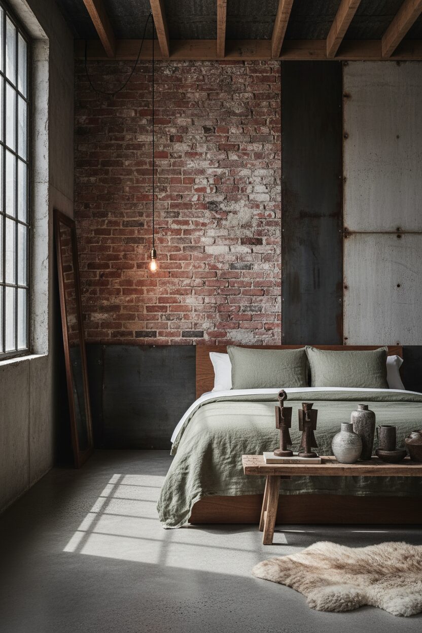 Exposed Brick and Raw Textures