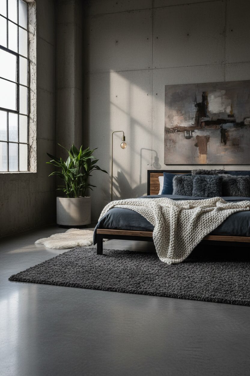 Polished Concrete Flooring with Plush Layering