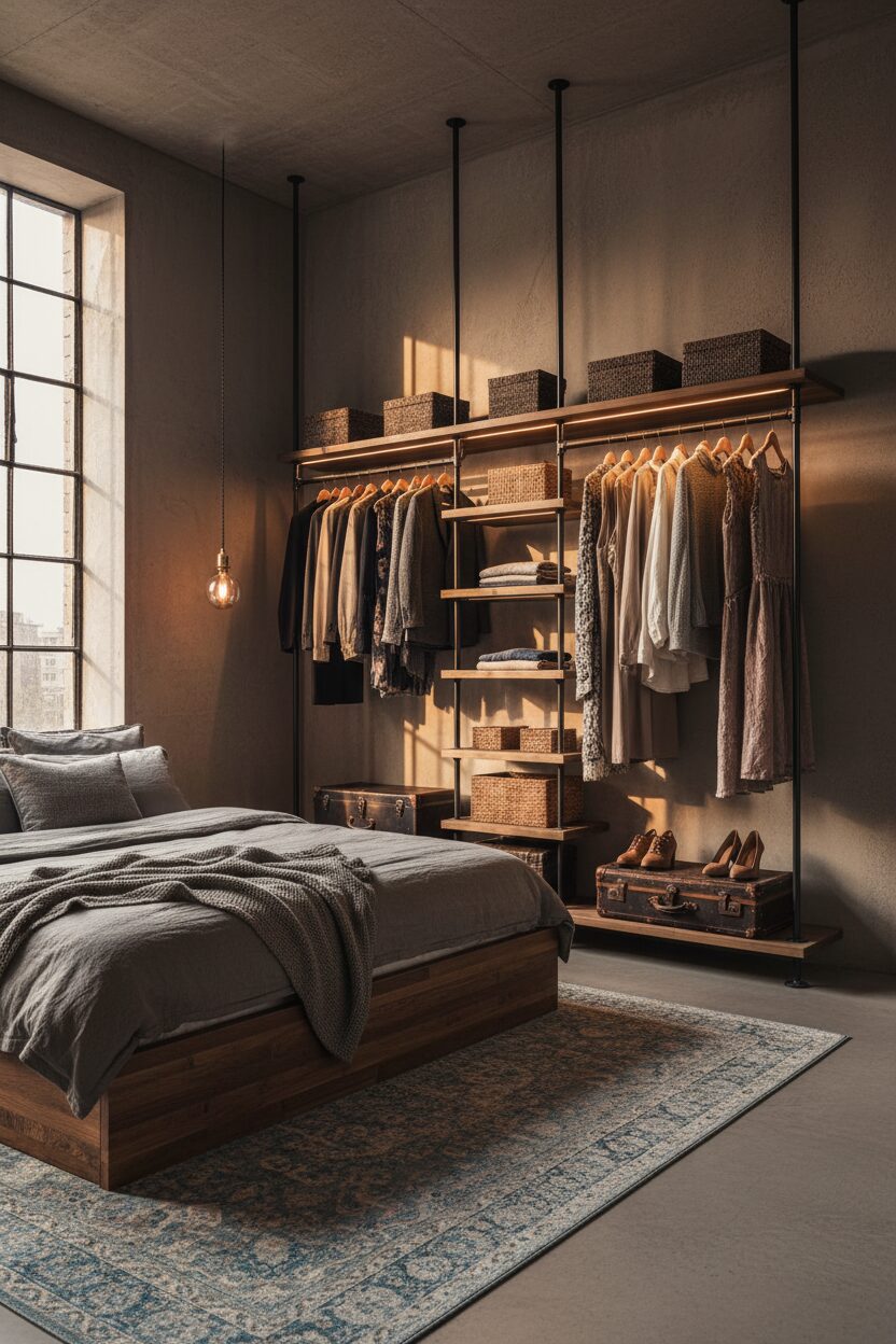 Open Pipe Wardrobe Systems