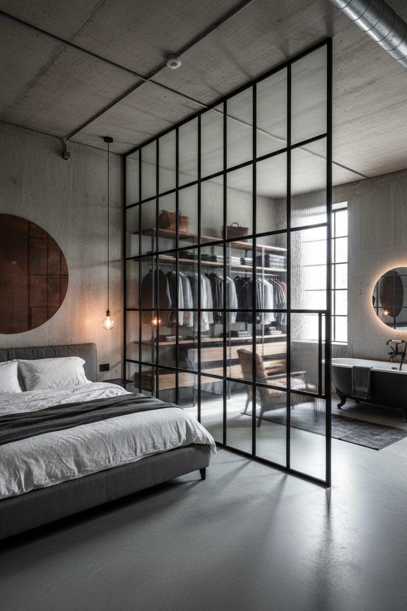 Crittall-Style Glass Internal Partitions