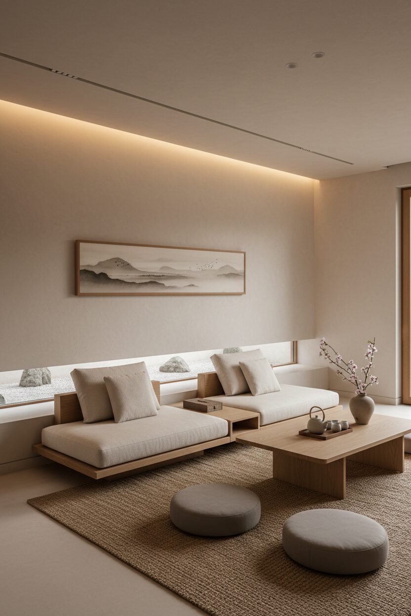 Incorporate Low-Profile Furnishings