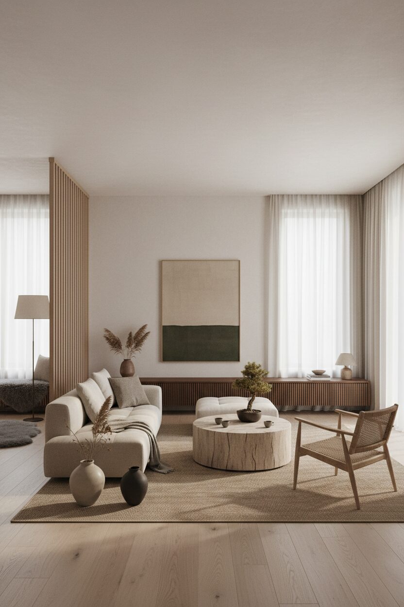 Balance With Natural Wood Accents