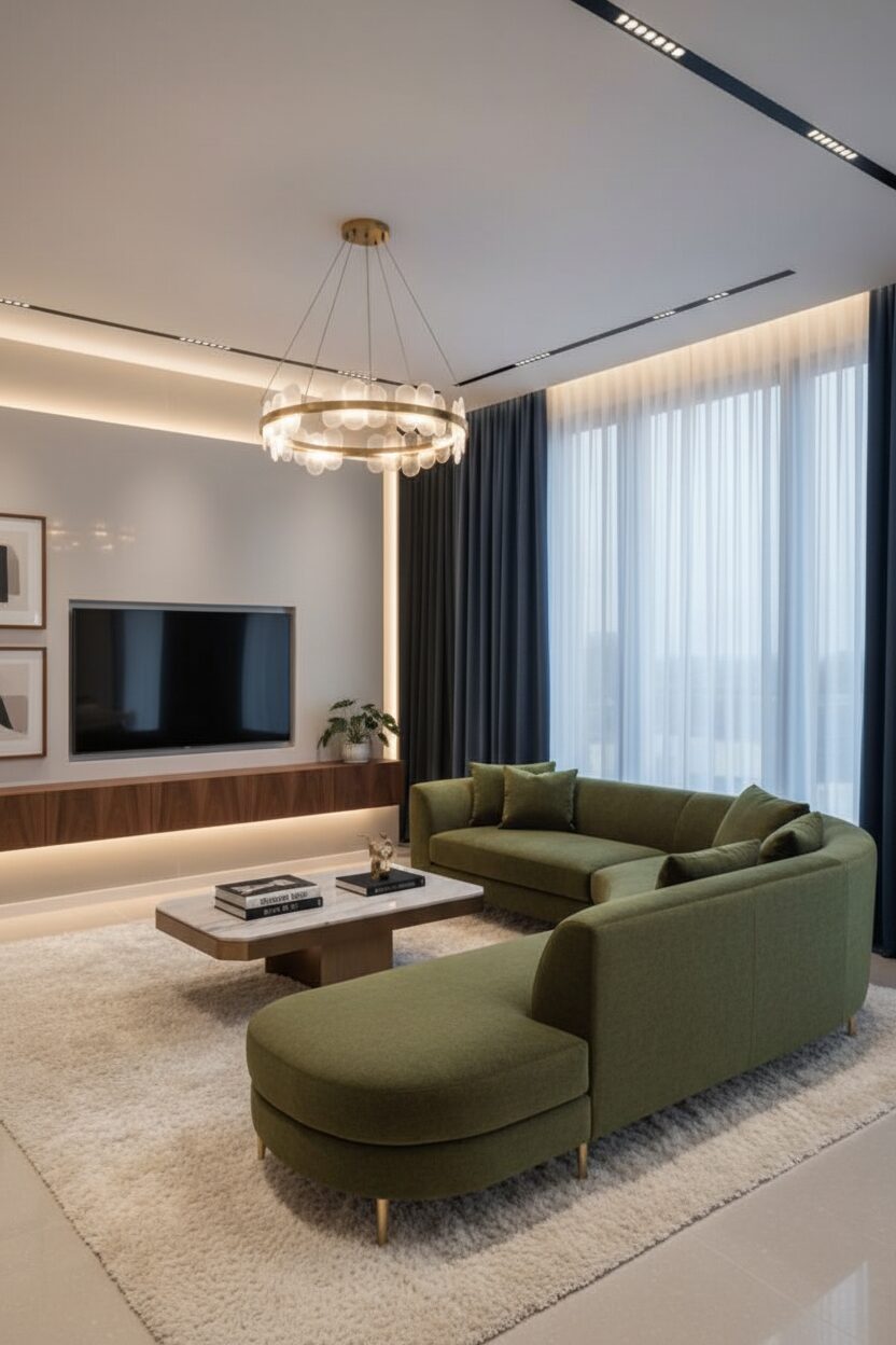 Sophisticated Green Sanctuary