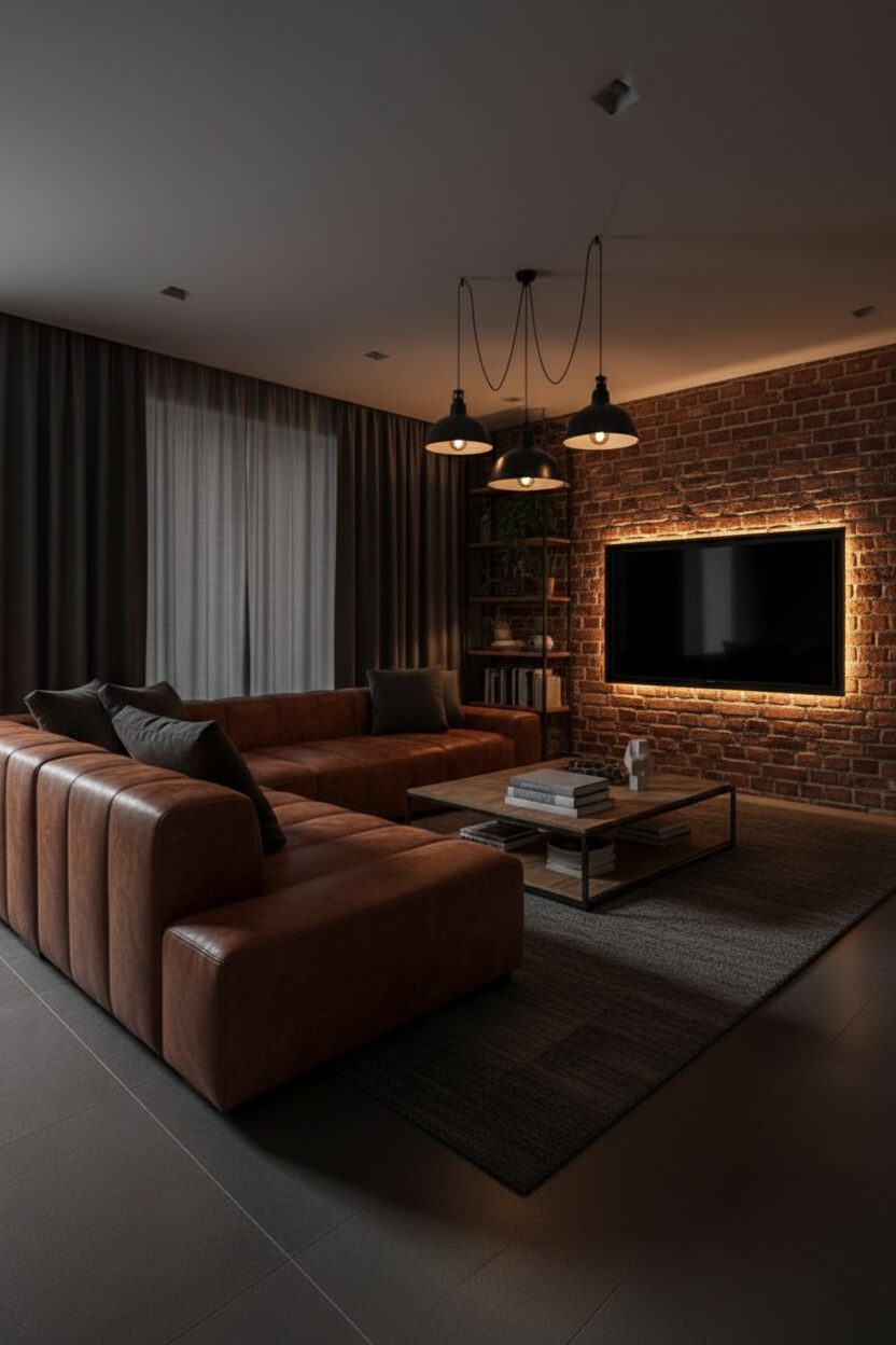 Sophisticated Industrial Urban Loft