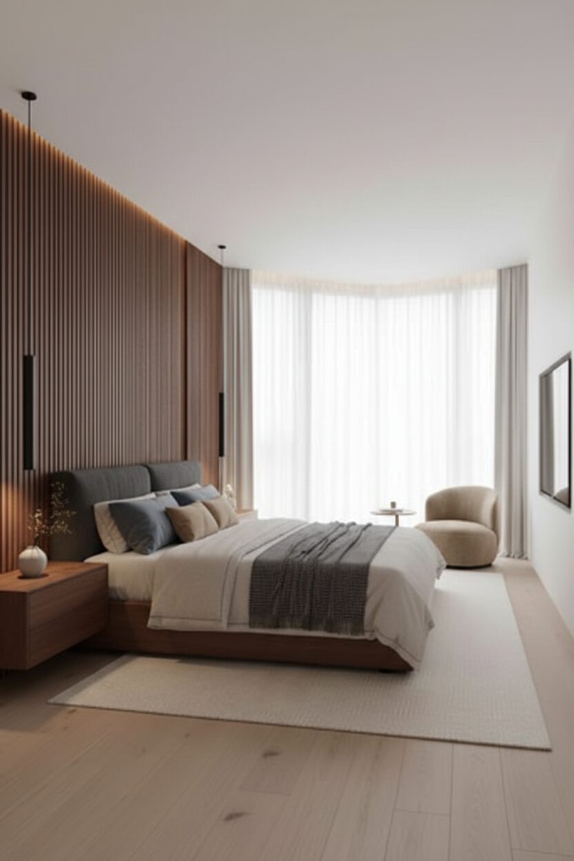 Sophisticated Slatted Serenity