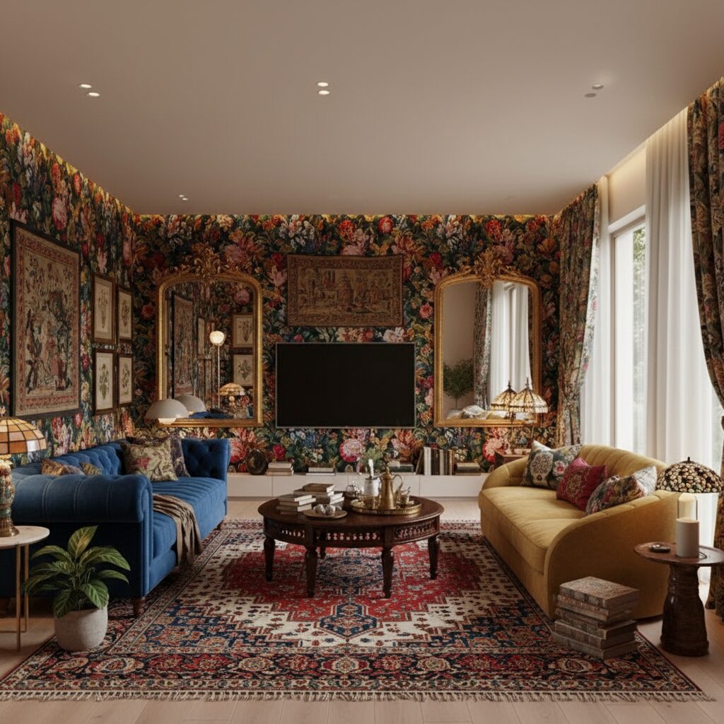 Vibrant Tapestry of Maximalist Luxury