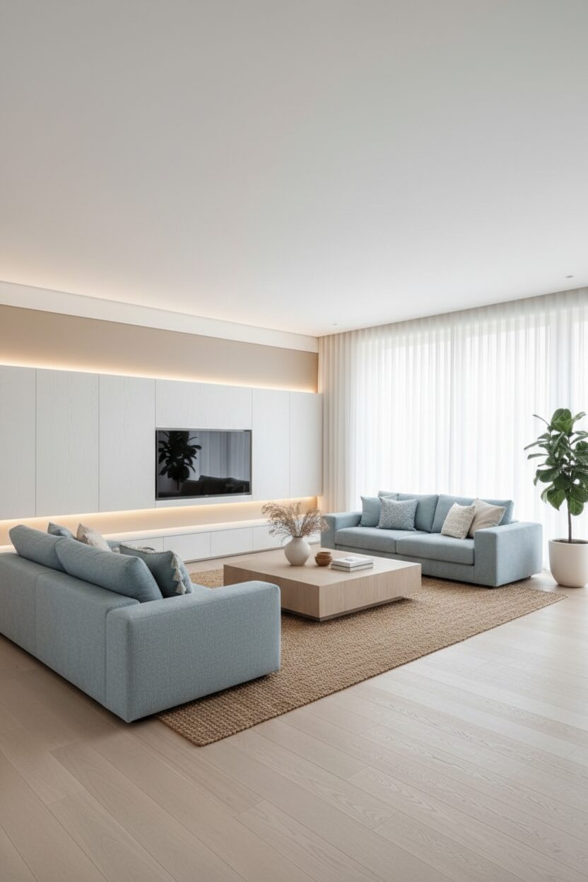 Tranquil Light-Filled Living Space