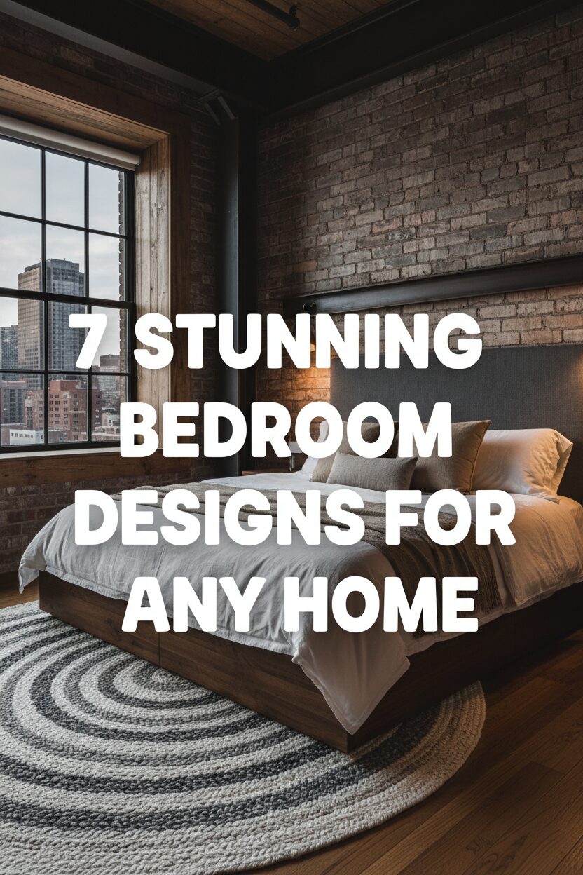 7 Stunning Bedroom Designs for Any Home