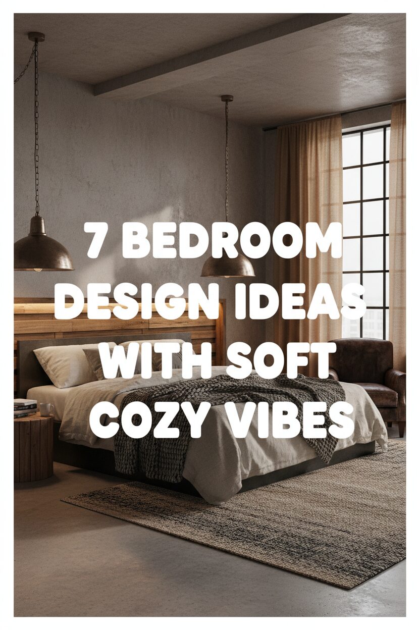 7 Bedroom Design Ideas with Soft Cozy Vibes