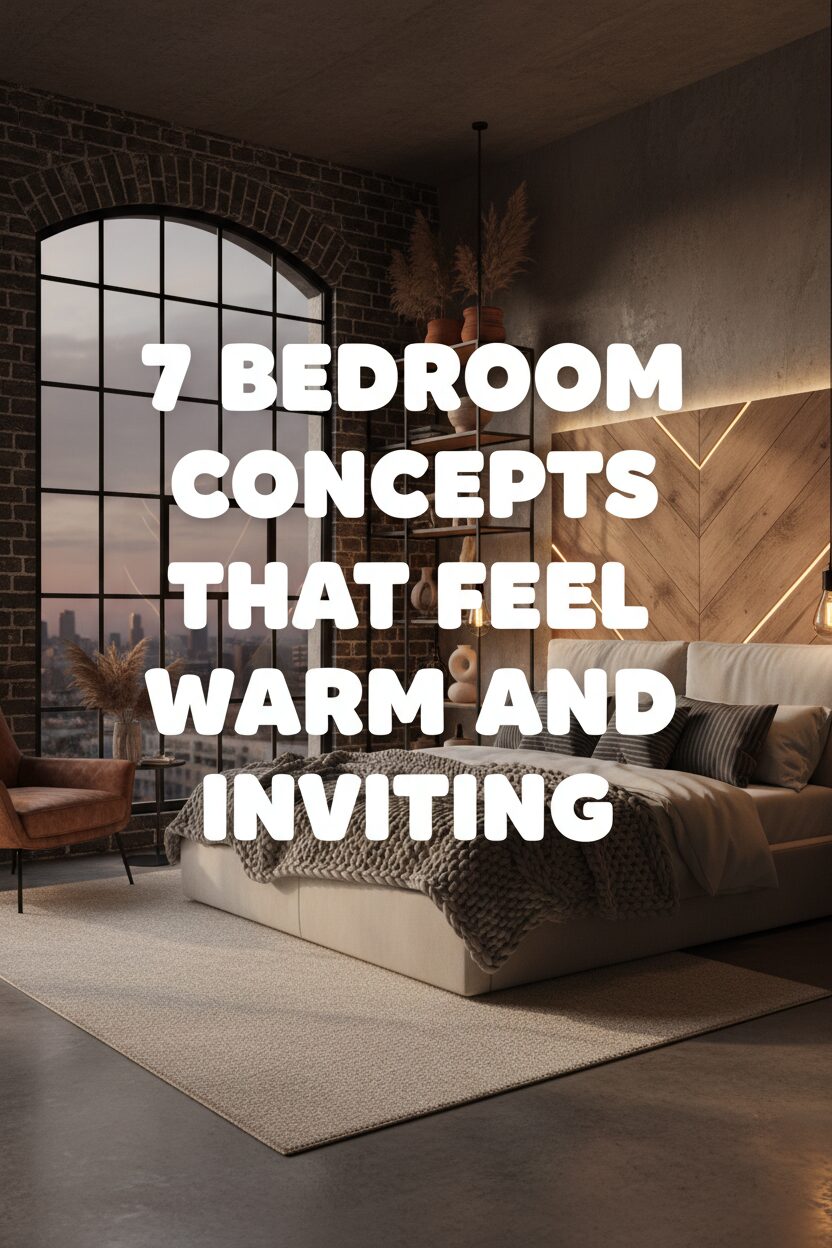 7 Bedroom Concepts That Feel Warm and Inviting