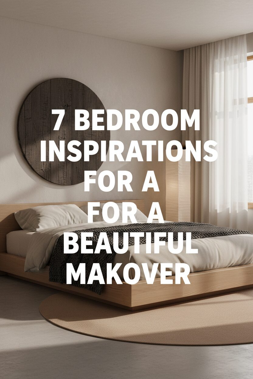 7 Bedroom Inspirations for a Beautiful Makeover