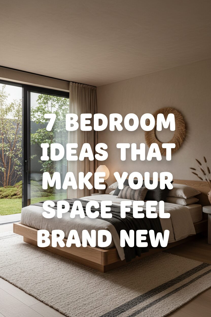 7 Bedroom Ideas That Make Your Space Feel Brand New