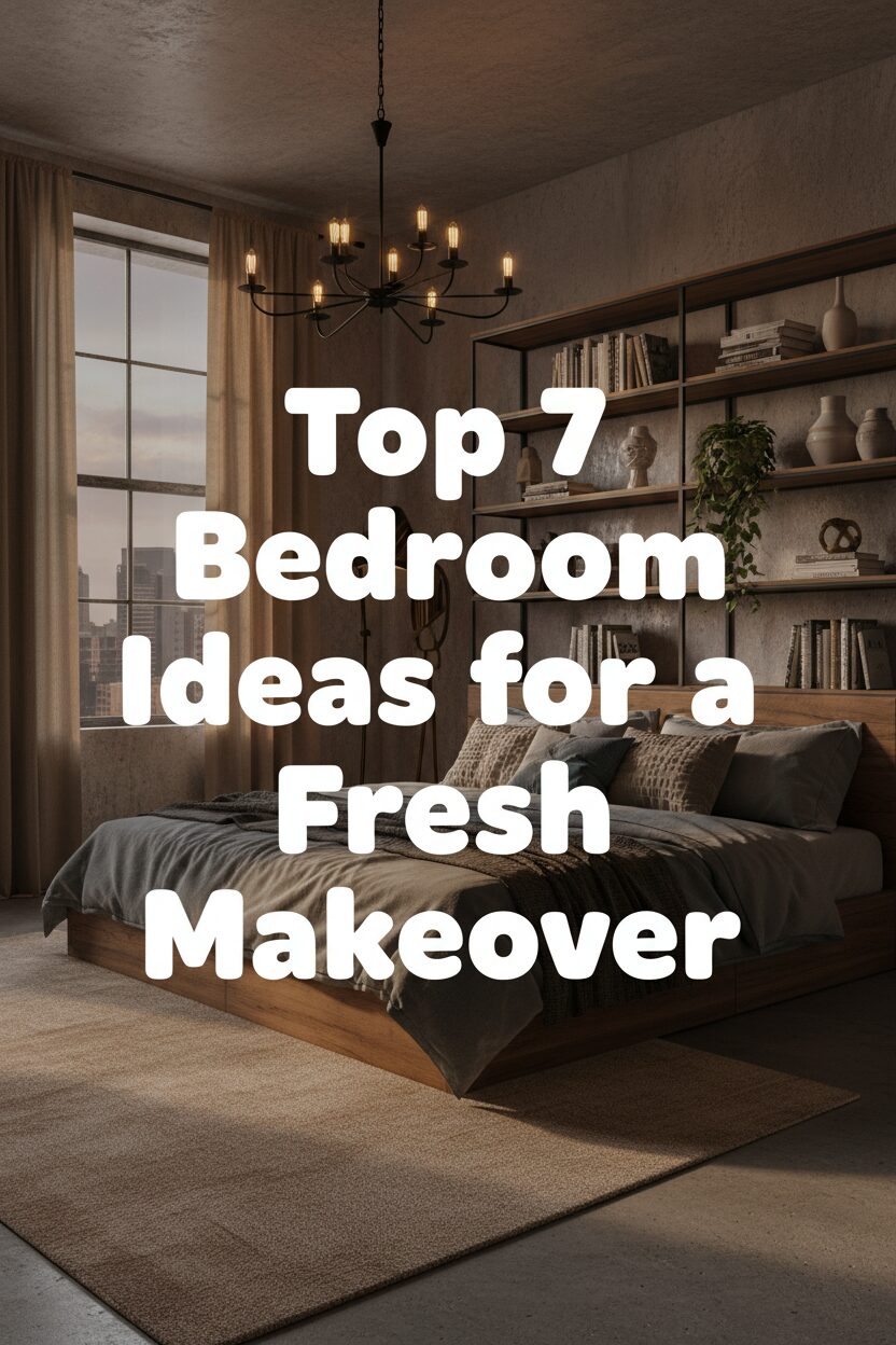 Top 7 Bedroom Ideas for a Fresh Makeover