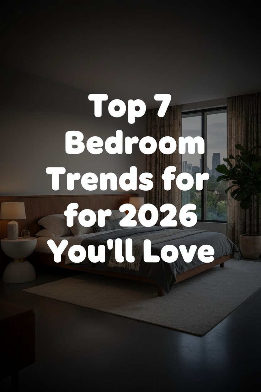 Top 7 Bedroom Trends for 2026 You’ll Love