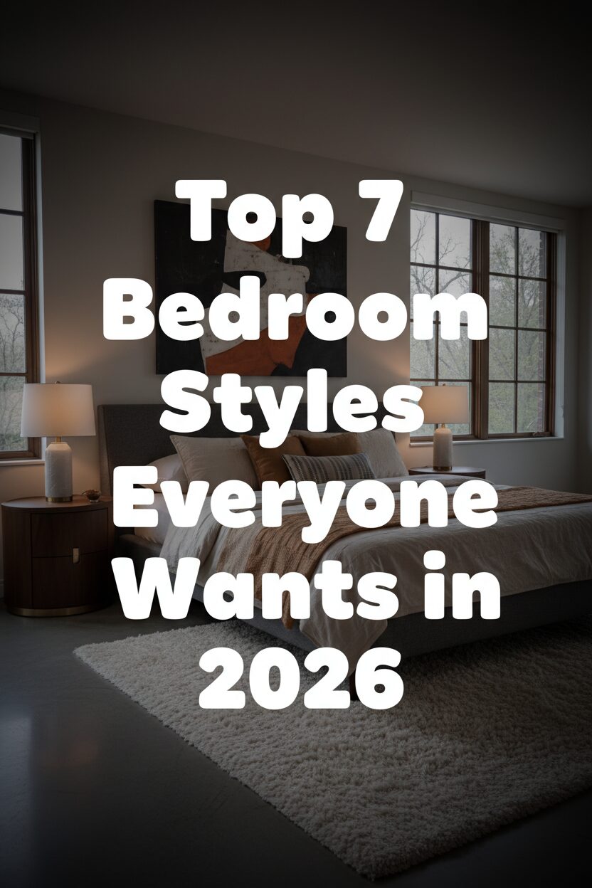 Top 7 Bedroom Styles Everyone Wants in 2026