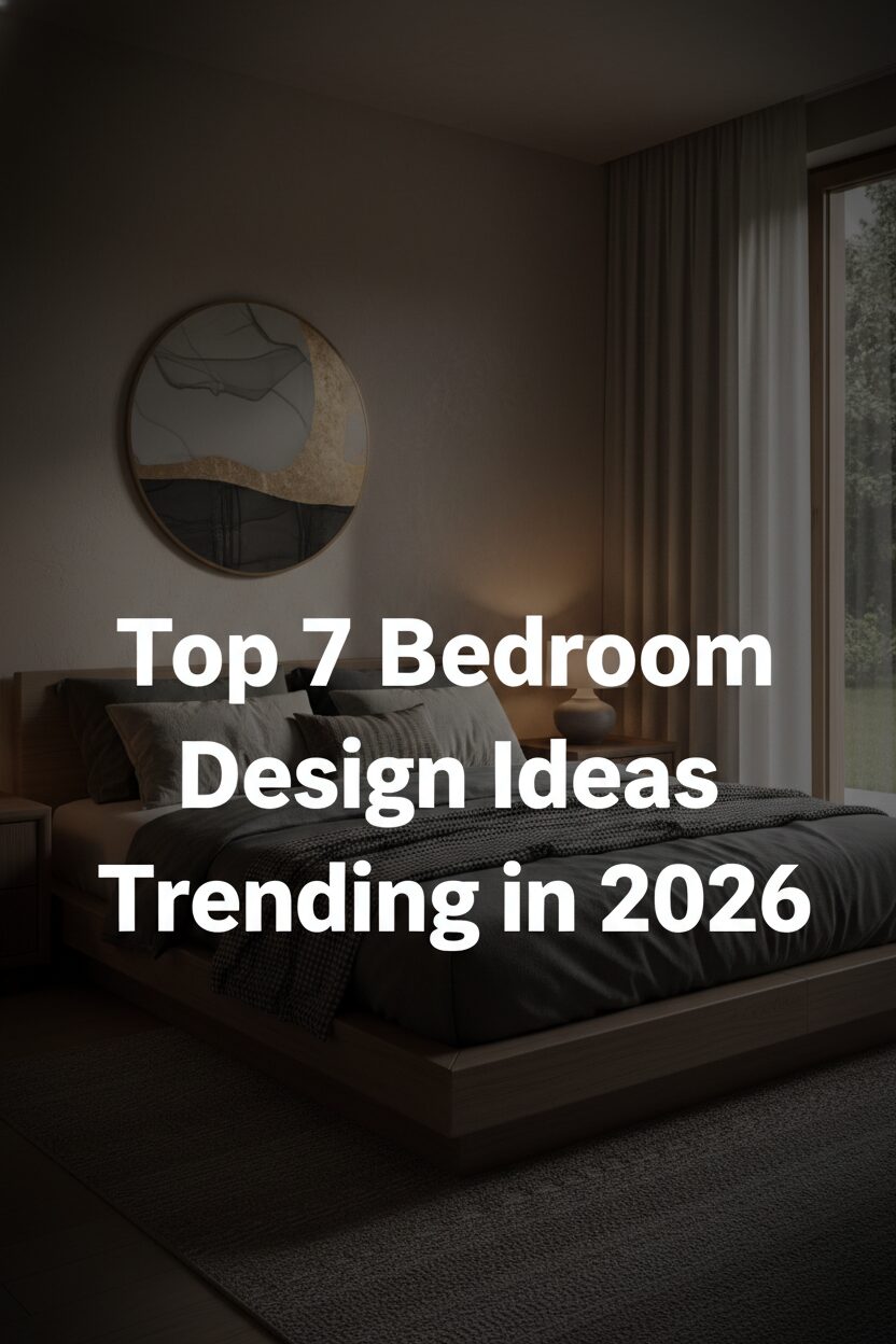 Top 7 Bedroom Design Ideas Trending in 2026