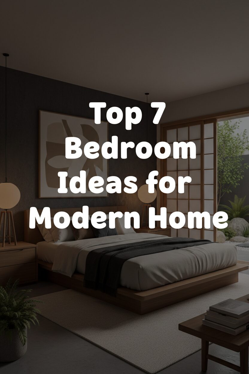 Top 7 Bedroom Ideas for Modern Home