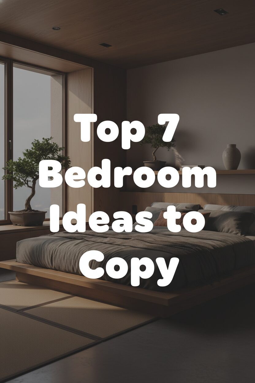 Top 7 Bedroom Ideas to Copy