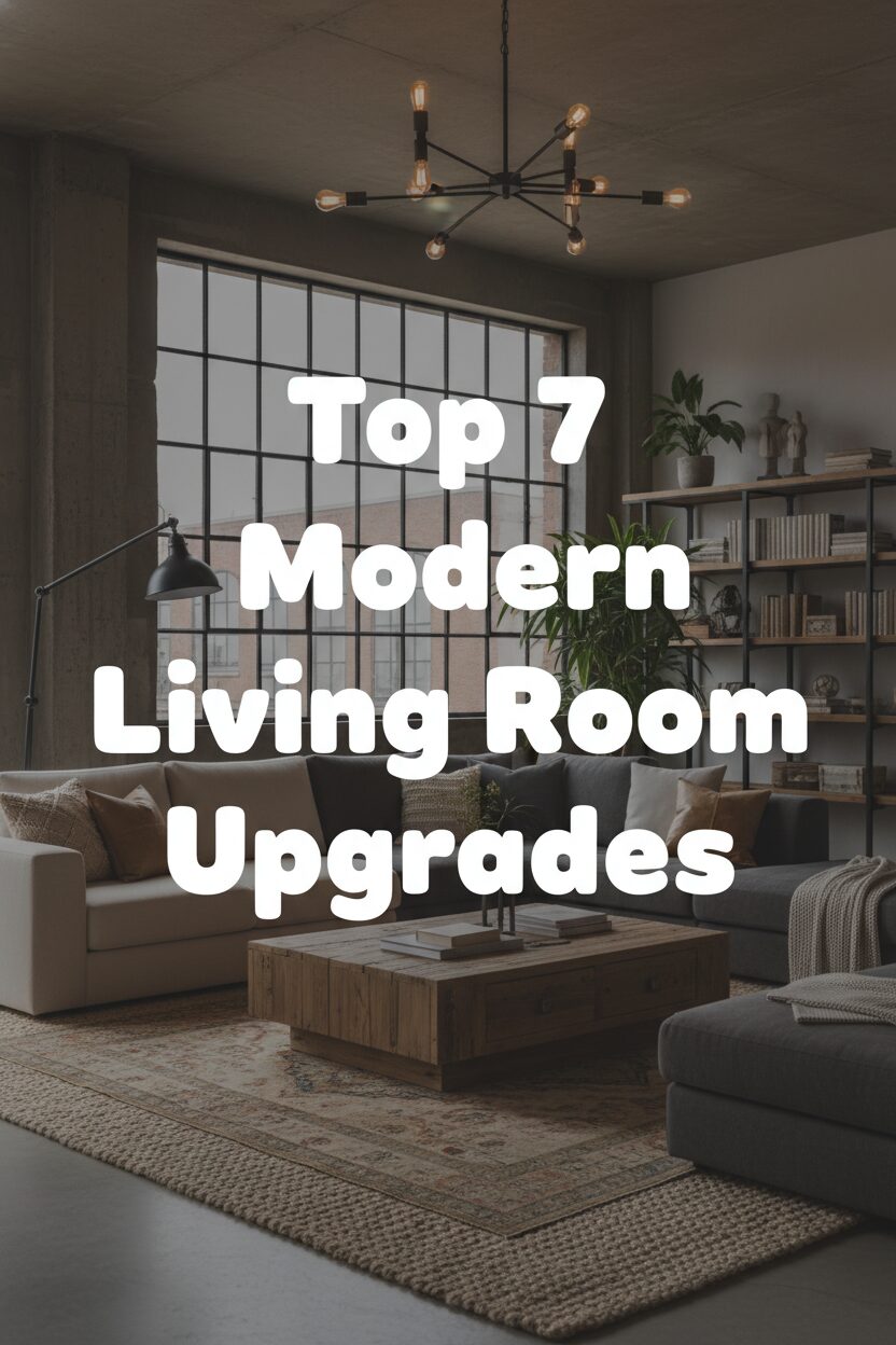 Top 7 Modern Living Room Upgrades