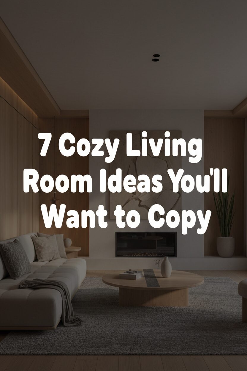 7 Cozy Living Room Ideas You’ll Want to Copy