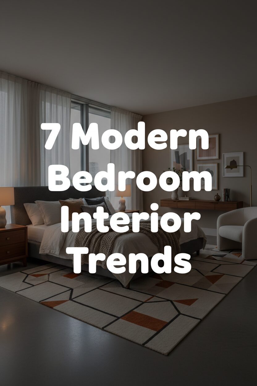 7 Modern Bedroom Interior Trends