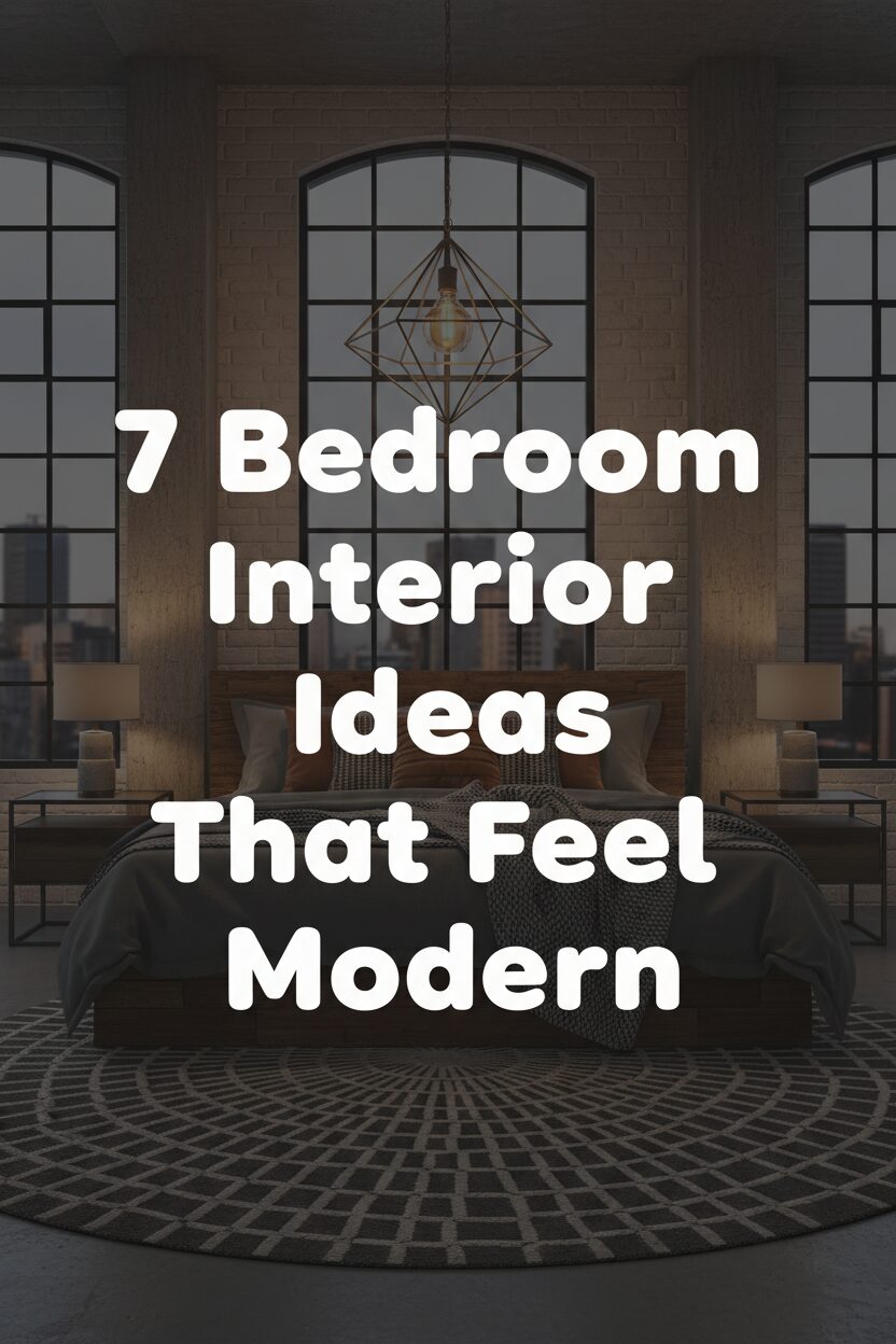 7 Bedroom Interior Ideas That Feel Modern
