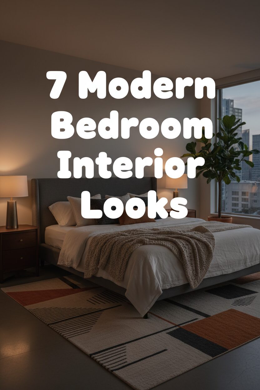 7 Modern Bedroom Interior Looks