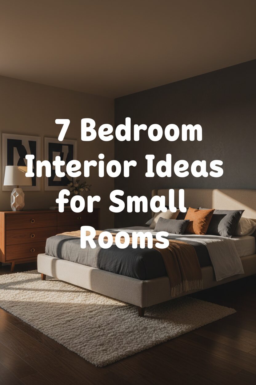 7 Bedroom Interior Ideas for Small Rooms