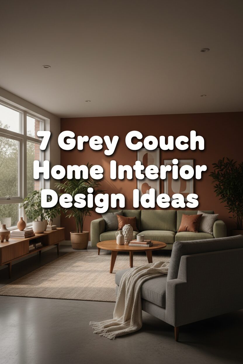 7 Grey Couch Home Interior Design Ideas