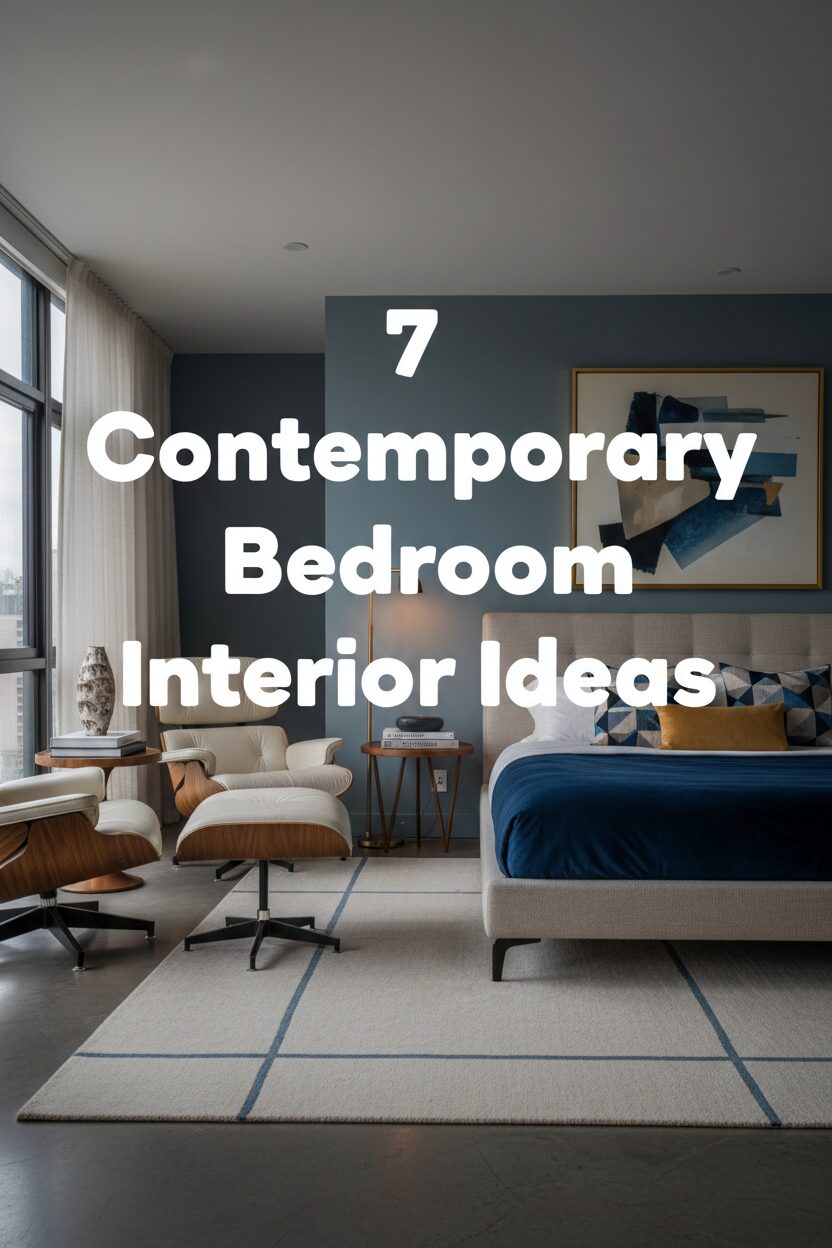 7 Contemporary Bedroom Interior Ideas