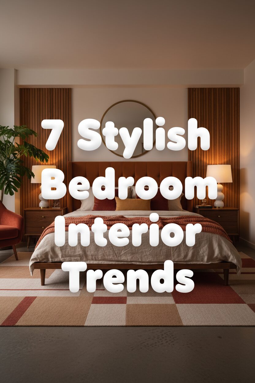 7 Stylish Bedroom Interior Trends