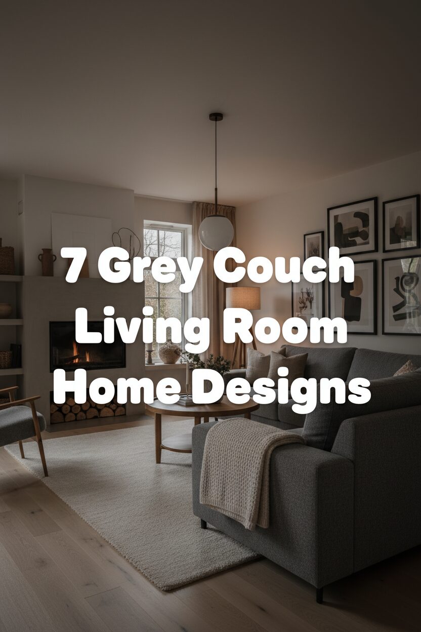 7 Grey Couch Living Room Home Designs