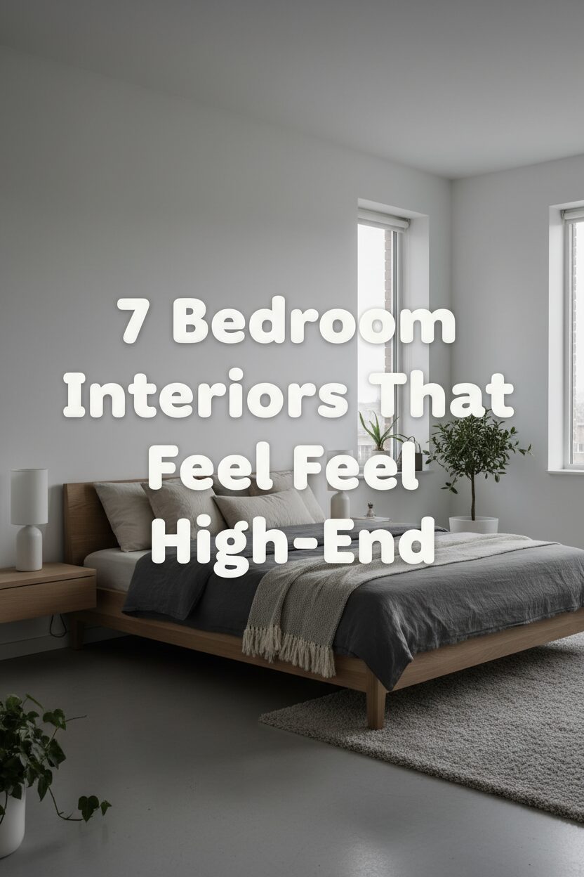7 Bedroom Interiors That Feel High-End