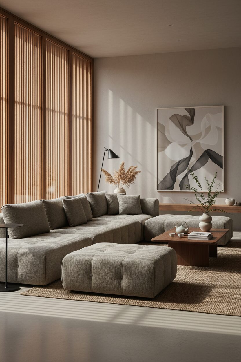 Cloud Gray Modular Seating