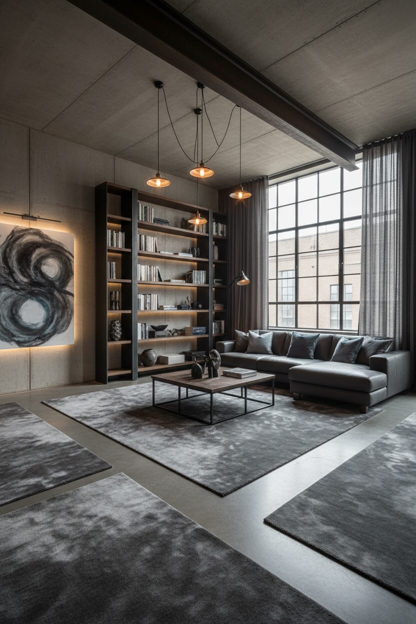 Charcoal Haze Accents