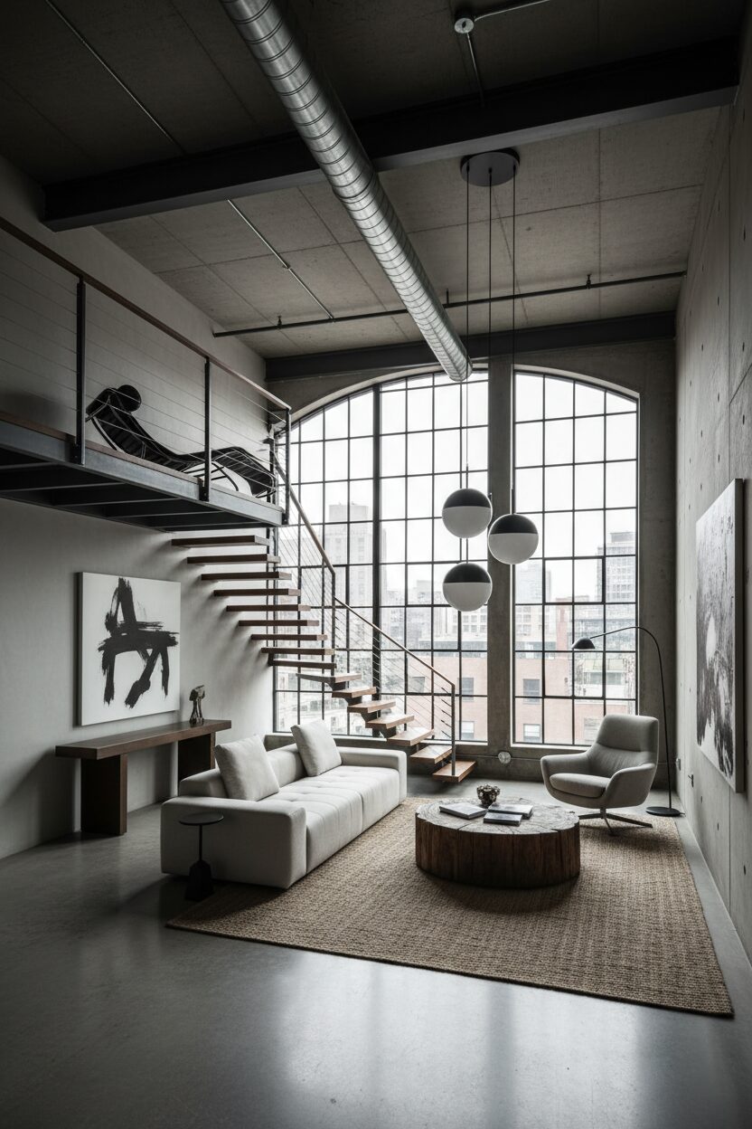 The Loft-Style Mezzanine Minimalist
