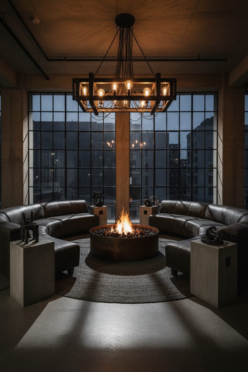 The Conversational Fire Pit Layout